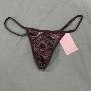 Doreanse Black panther thong